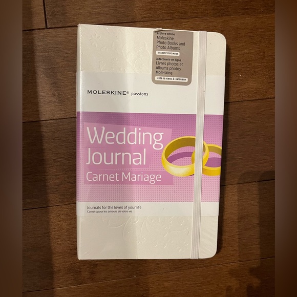 Moleskine Wedding Journal / Carnet de Mariage NWT - Picture 4 of 7